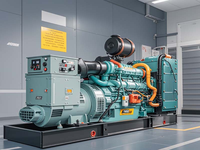 石河镇柴油发电机组水泵皮带的张力如何调整？